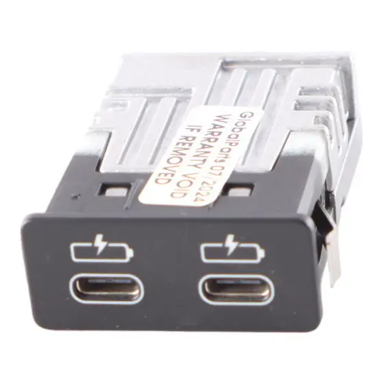 Ladebuchse BMW G26 F40 hintere Mittelkonsole Dual USB C Ladeanschluss 5A841610  - SKU 5A84160 - Teilenummer 5A84160
