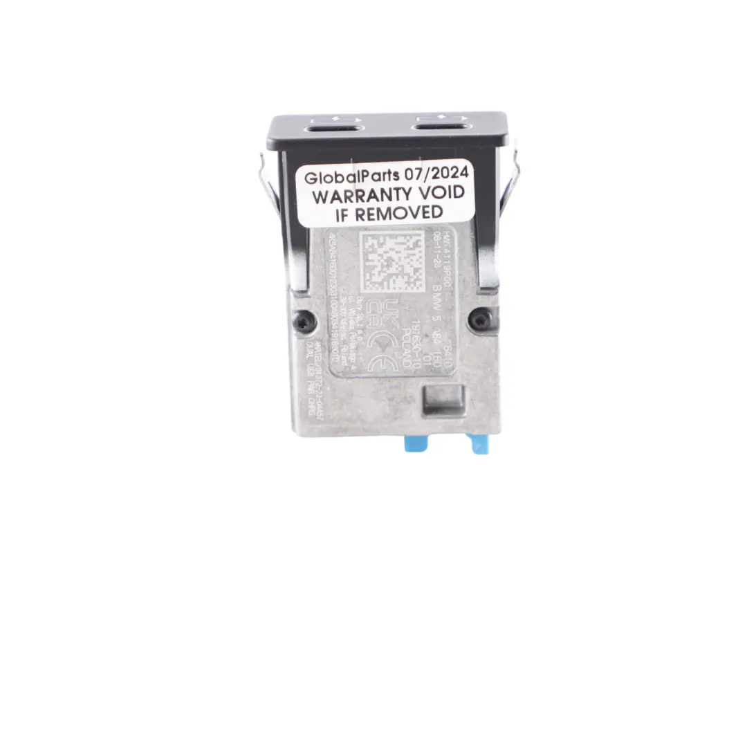 Ladebuchse BMW G26 F40 hintere Mittelkonsole Dual USB C Ladeanschluss 5A841610  - SKU 5A84160 - Teilenummer 5A84160