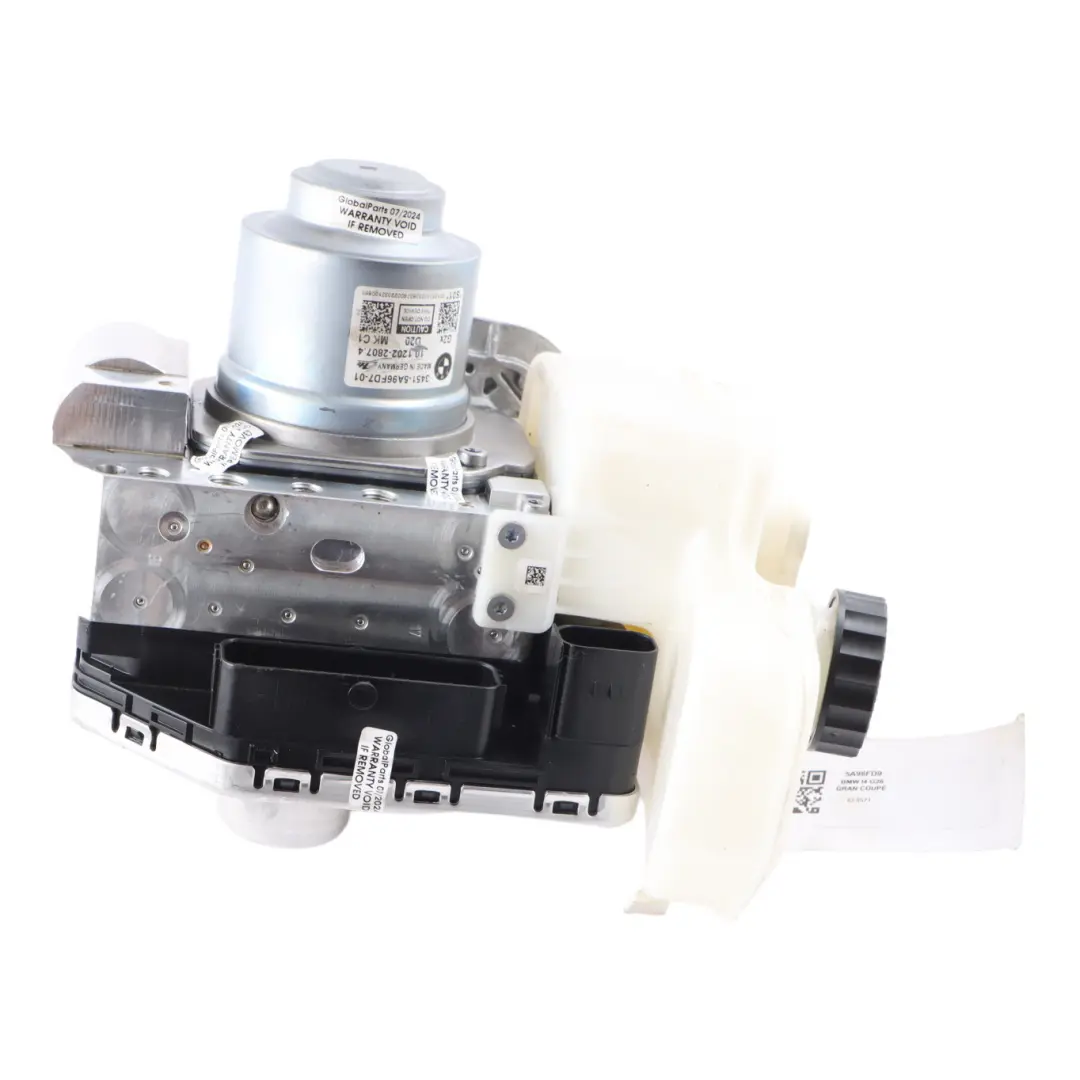 Brake Servo Booster Master Cylinder Module 5A7C677 to BMW I4 G26 Gran Coupe with Part number 5A96FD9 BMW I4 G26 Gran Coupe Brake Servo Booster Master Cylinder Module 5A7C677 - SKU 5A96FD9 - Part number 5A96FD9