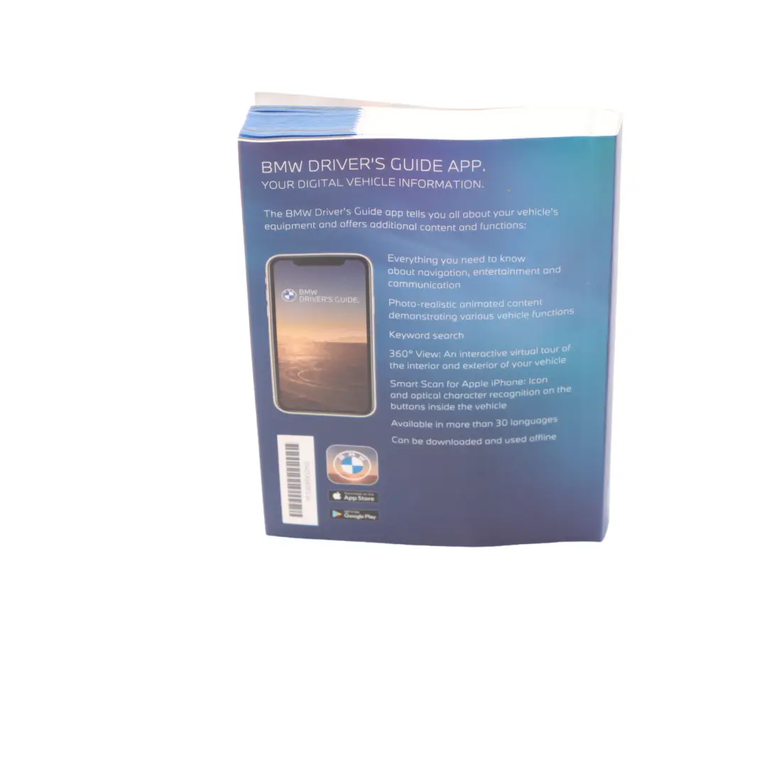 BMW i4 G26 Gran Coupe Owner's manual Handbook Booklet Case Wallet - SKU 5A9A9F2 - Part number 5A9A9F2