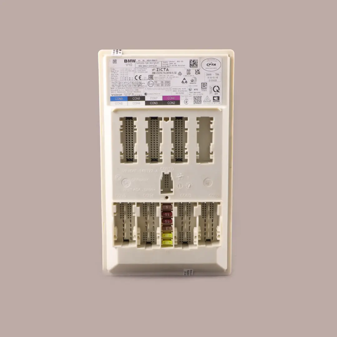 Fuse Box Front Body Control Module ECU BCM Unit to BMW i4 G26 with Part number 5B31359 BMW i4 G26 Fuse Box Front Body Control Module ECU BCM Unit - SKU 5B31359 - Part number 5B31359