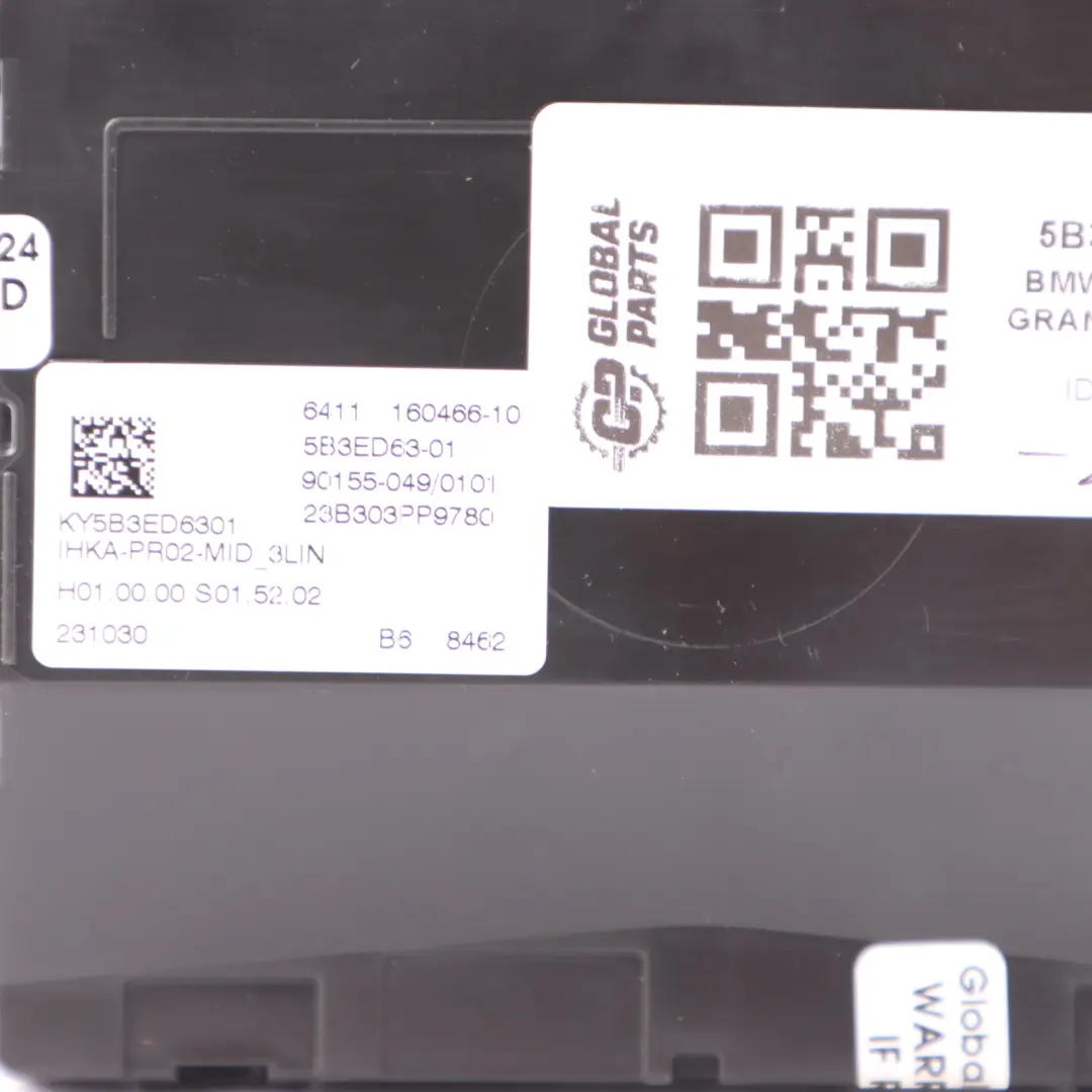 Conditioning Module BMW G20 G26 G30 A/C Air Con Climate Control Unit to Air with Part number 5B3ED63 Air Conditioning Module BMW G20 G26 G30 A/C Air Con Climate Control Unit - SKU 5B3ED63 - Part number 5B3ED63