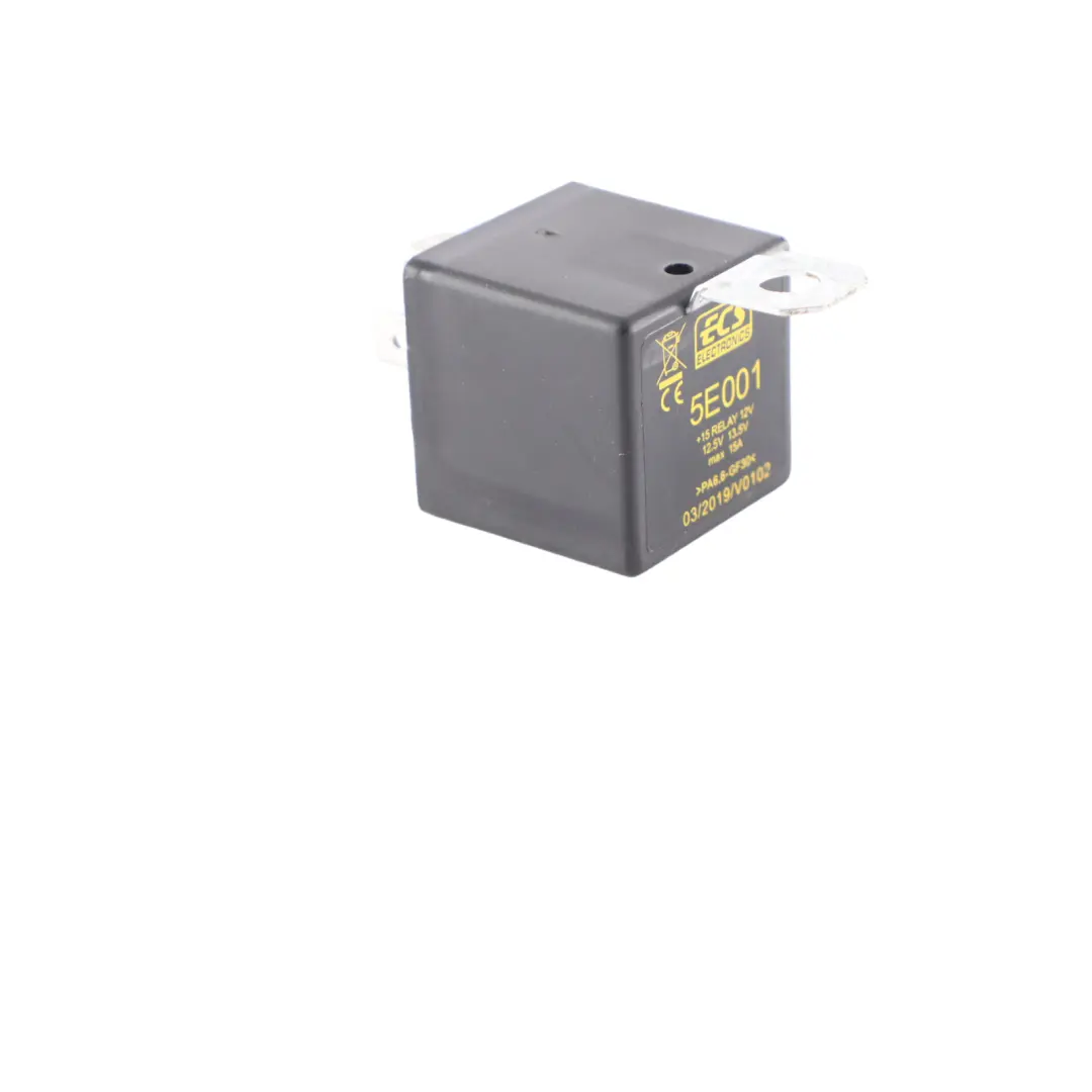 Control Unit 4 Pin 12V to Relay Black with Part number 5E001 Relay Black Control Unit 4 Pin 12V - SKU 5E001 - Part number 5E001