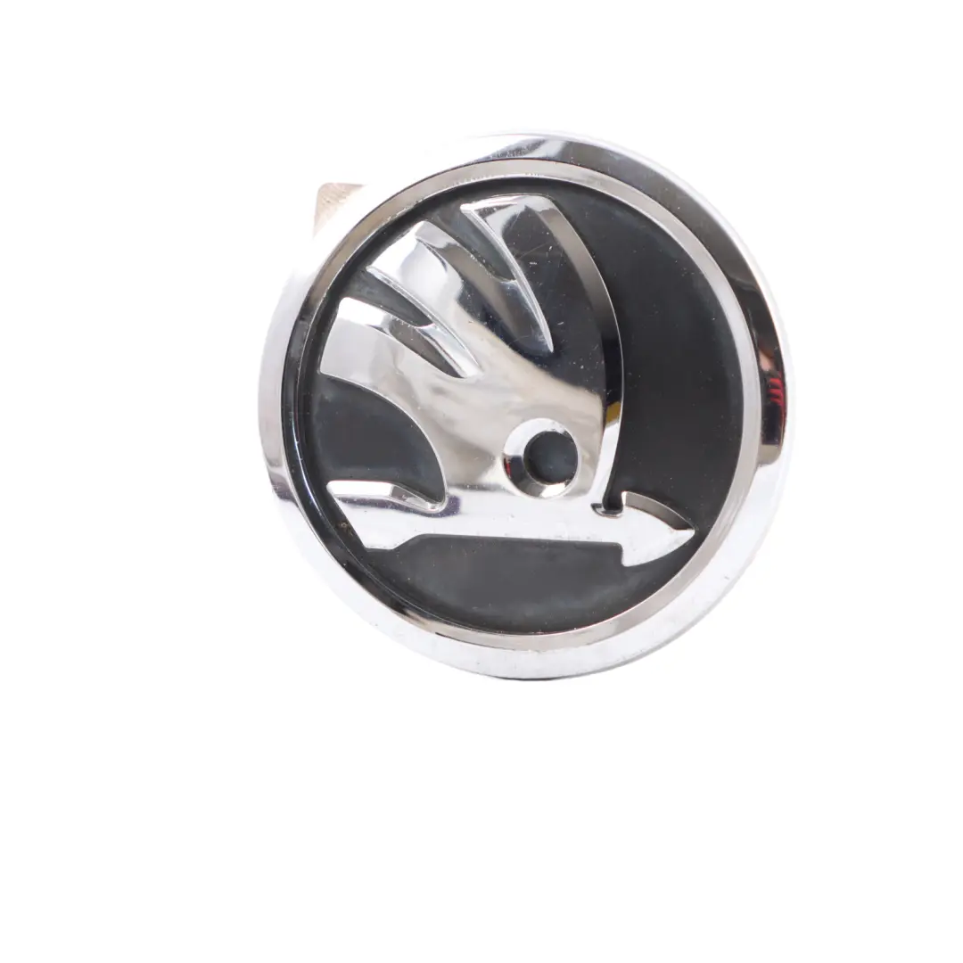 Hauben Emblem Skoda Rapid Octavia Logo Abzeichen Motor Haube für Motor mit Teilenummer 5JA853621 Motor Hauben Emblem Skoda Rapid Octavia Logo Abzeichen Motor Haube - SKU 5JA853621 - Teilenummer 5JA853621