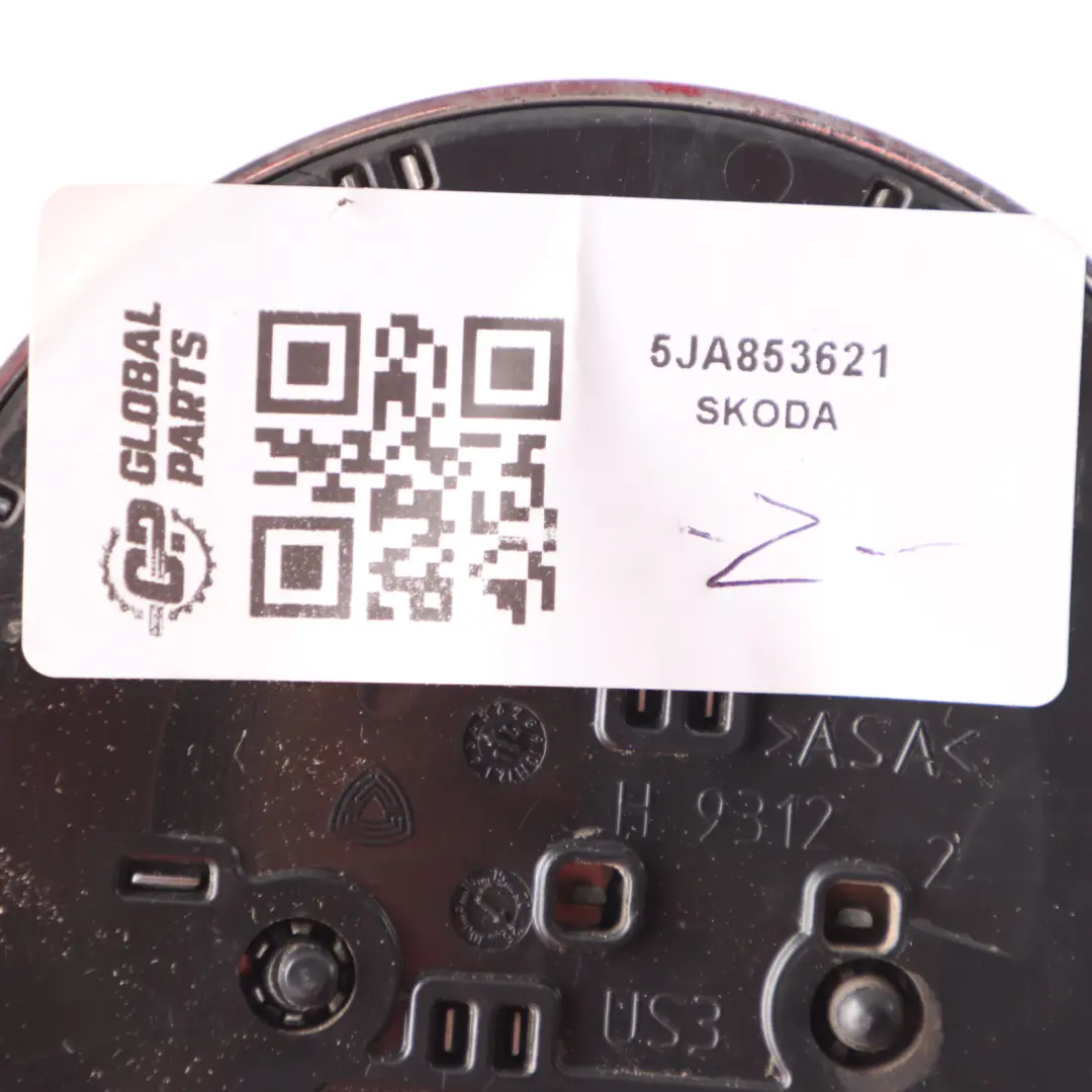Emblema del cappuccio Skoda Rapid Octavia Logo Badge Cofano anteriore per con numero di parte 5JA853621 Emblema del cappuccio Skoda Rapid Octavia Logo Badge Cofano anteriore - SKU 5JA853621 - Numero di parte 5JA853621