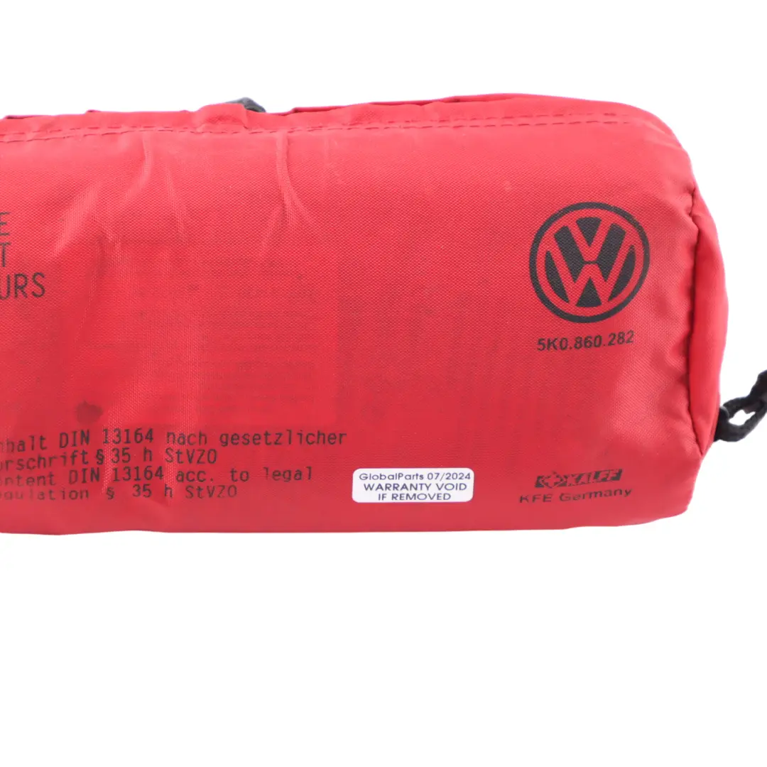 VW Volkswagen Golf Polo Passad Tiguan First Aid Med Kit Set - SKU 5k0860282 - Part number 5k0860282