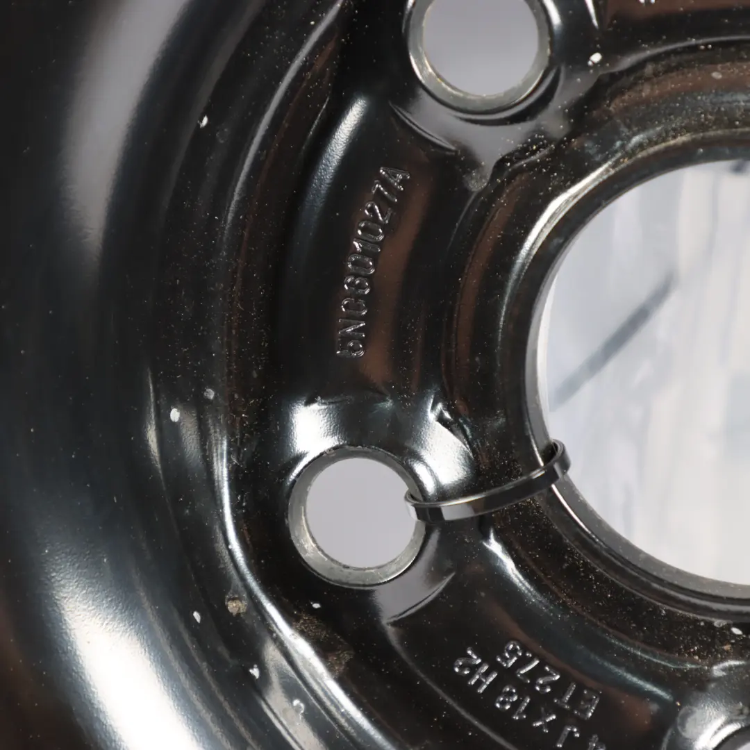 Roue De Secours En Acier 145/80 R18 4JX18 ET27,5 pour Volkswagen Tiguan 5N à propos du numéro de pièce 5N0601027A Volkswagen Tiguan 5N Roue De Secours En Acier 145/80 R18 4JX18 ET27,5 - SKU 5N0601027A - Numéro de pièce 5N0601027A