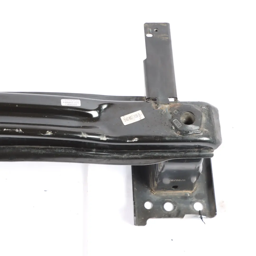 Front Crash Bar Bumper Support Reinforcement to VW Volkswagen Tiguan 5N with Part number 5N0807109B VW Volkswagen Tiguan 5N Front Crash Bar Bumper Support Reinforcement - SKU 5N0807109B - Part number 5N0807109B