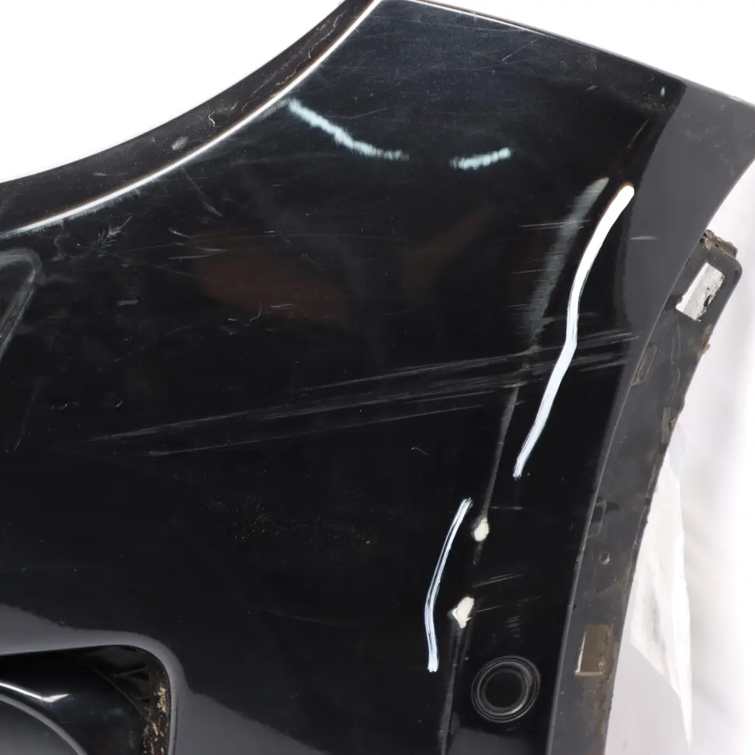 Front Bumper Volkswagen VW Tiguan 5N Front Trim Panel Cover Deep Black - C9X to with Part number 5N0807217E Front Bumper Volkswagen VW Tiguan 5N Front Trim Panel Cover Deep Black - C9X - SKU 5N0807217E-DBL - Part number 5N0807217E