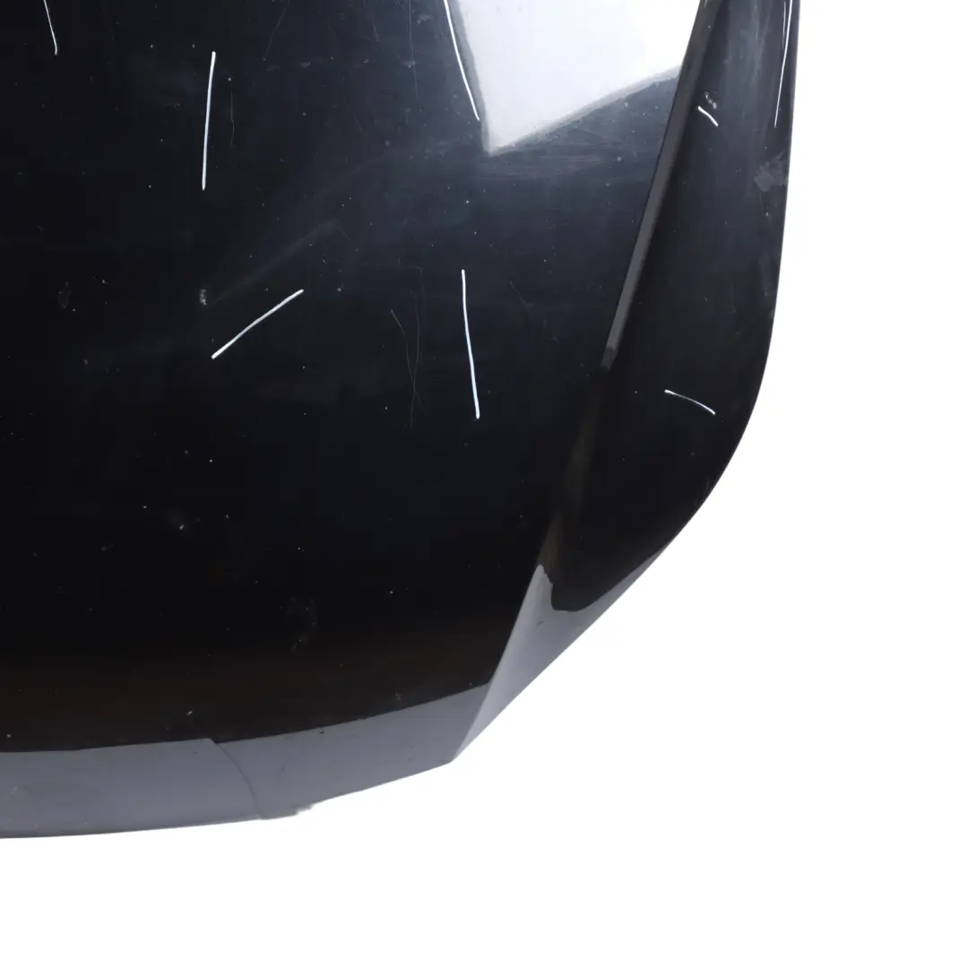 Hood Bonnet Trim Panel Covering Deep Black - C9X to Volkswagen VW Tiguan 5N with Part number 5N0823031D Volkswagen VW Tiguan 5N Hood Bonnet Trim Panel Covering Deep Black - C9X - SKU 5N0823031D-DBL - Part number 5N0823031D