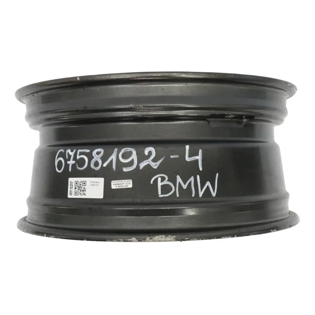BMW Z4 E85 Front Ferricgrey Wheel Alloy Rim 18" Ellipsoid Styling 107 8J ET:47 - SKU 6758192-4 - Part number 6758192