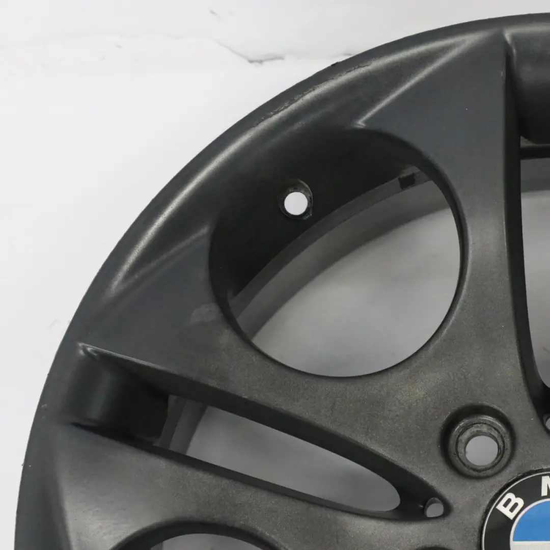 Vorne Ferricgrey Leichtmetallfelge 18" Ellipsoid Styling 107 8J ET:47 für BMW Z4 E85 mit Teilenummer 6758192 BMW Z4 E85 Vorne Ferricgrey Leichtmetallfelge 18" Ellipsoid Styling 107 8J ET:47 - SKU 6758192-4 - Teilenummer 6758192