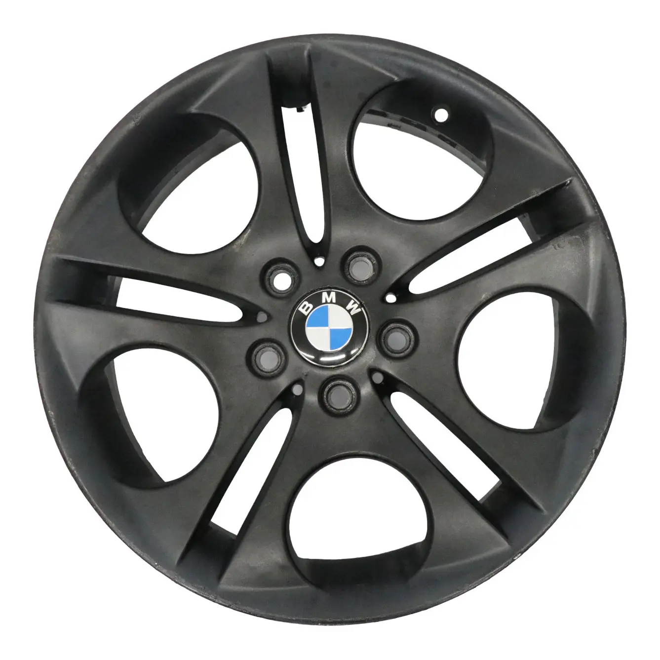 BMW Z4 E85 Cerchio in lega anteriore nero 18" Styling ellissoide 107 8J ET:47