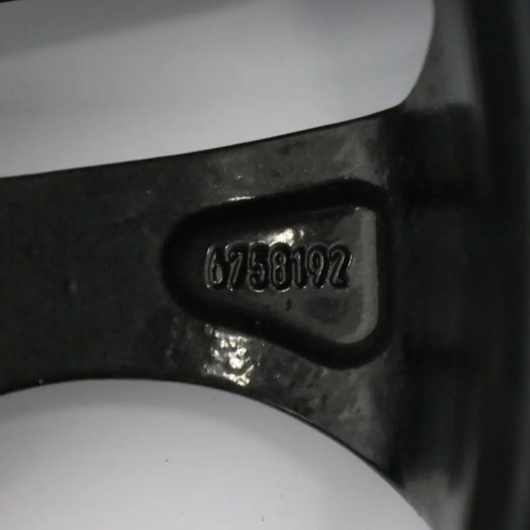 Czarna Felga Aluminiowa 5x120 18" Elipsoida 107 8J ET:47 BMW Z4 E85 - SKU 6758192-5 - Numer Części 6758192