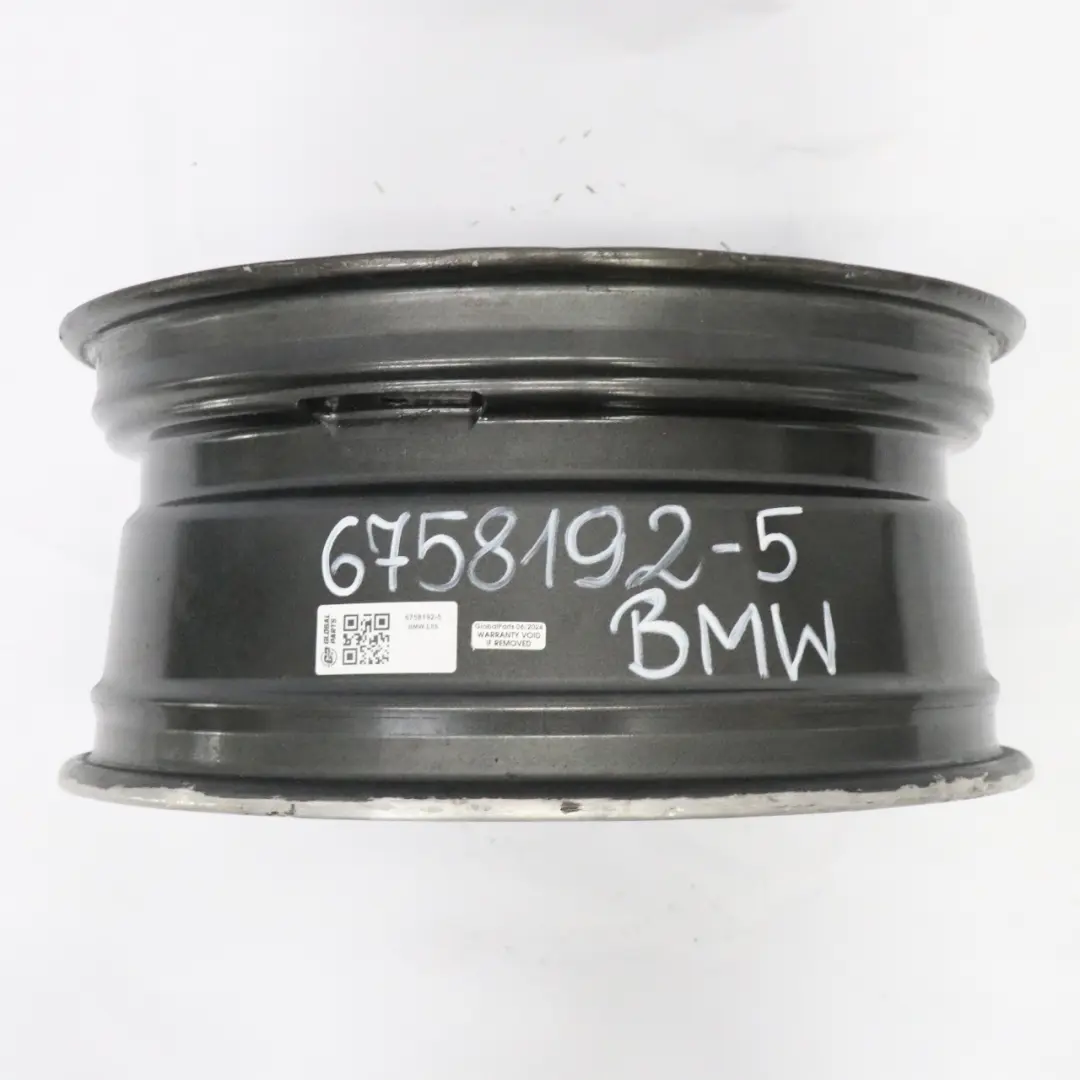 Czarna Felga Aluminiowa 5x120 18" Elipsoida 107 8J ET:47 BMW Z4 E85 - SKU 6758192-5 - Numer Części 6758192