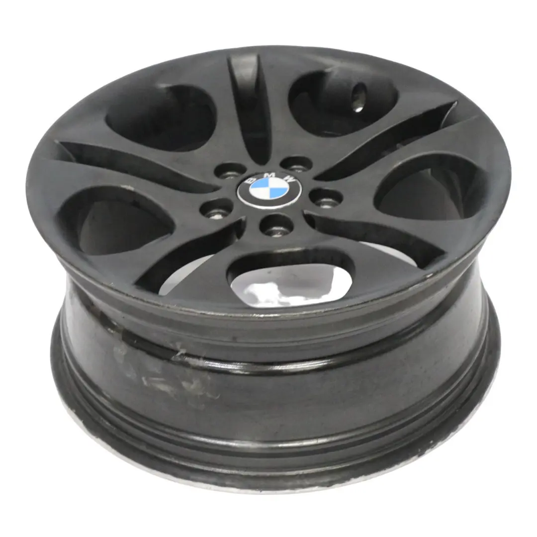 BMW Z4 E85 Vorderrad Schwarz Felge 18" Ellipsoid Styling 107 8J ET:47 - SKU 6758192-5 - Teilenummer 6758192