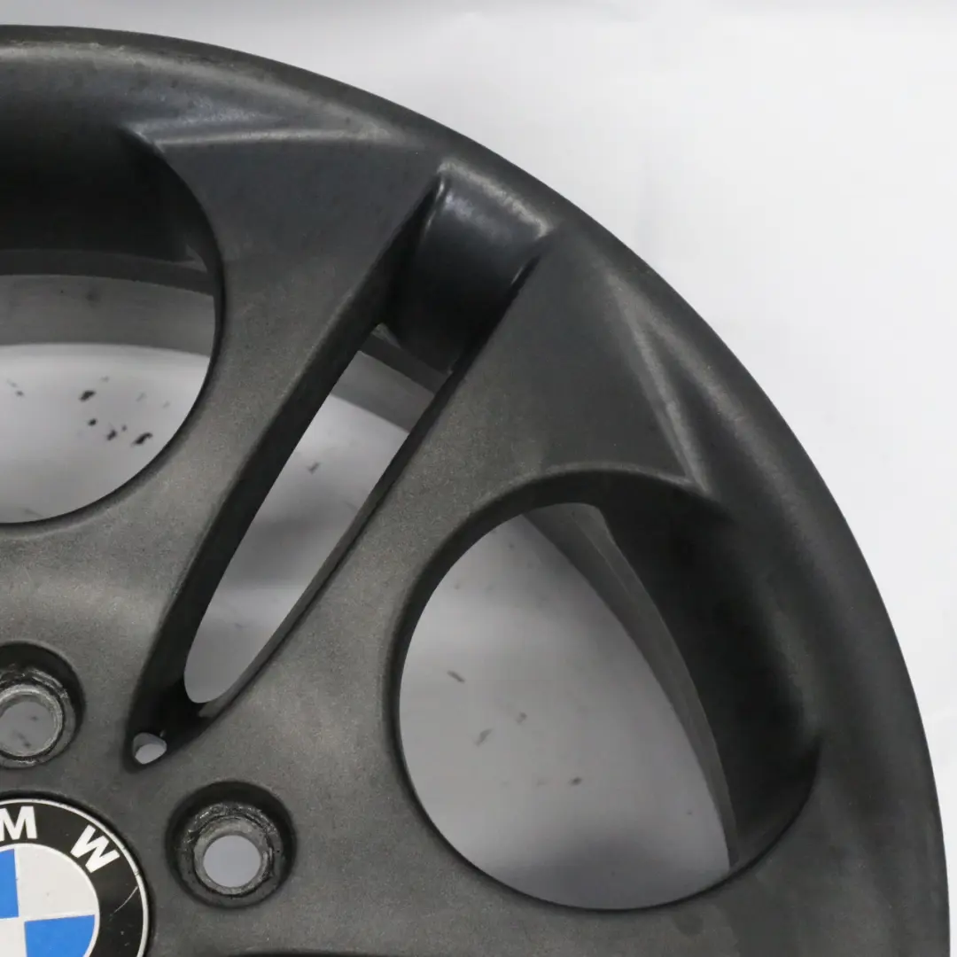 Llanta de aleación negra trasera 18" Ellipsoid Styling 107 8,5J ET:50 para BMW Z4 E85 con número de pieza 6758193 BMW Z4 E85 Llanta de aleación negra trasera 18" Ellipsoid Styling 107 8,5J ET:50 - SKU 6758193-5 - Número de pieza 6758193