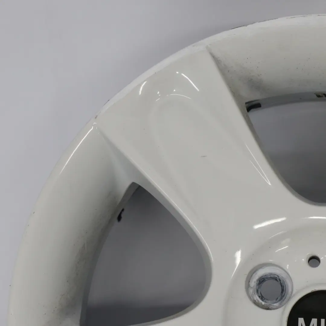 Mini R50 R52 R53 White Wheel Light Alloy Rim 17" 7J ET:47 5-Star 91 - SKU 6764099-1 - Numéro de pièce 6764099