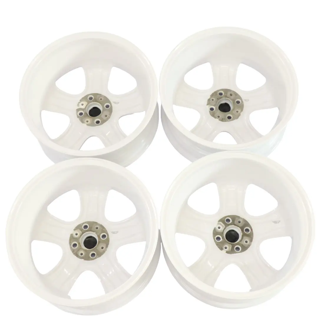 Mini Cooper S R50 R52 R53 4x Set cerchi in lega bianchi 17" 7J ET:47 - SKU 6764099 - Numero di parte 6764099