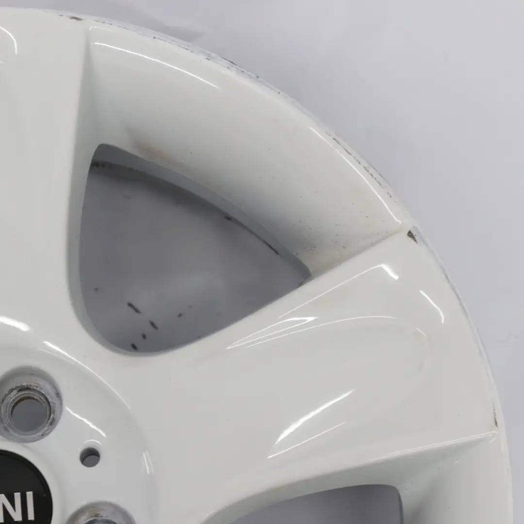 Mini R50 R52 R53 White Wheel Light Alloy Rim 17" 7J ET:47 5-Star 91 - SKU 6764099-2 - Part number 6764099