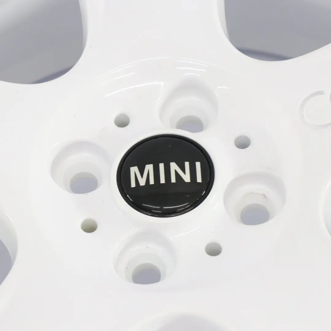 4x White Wheel Alloy Rim Set 17" 7J ET:47 to Mini Cooper S R50 R52 R53 with Part number 6764099 Mini Cooper S R50 R52 R53 4x White Wheel Alloy Rim Set 17" 7J ET:47 - SKU 6764099 - Part number 6764099