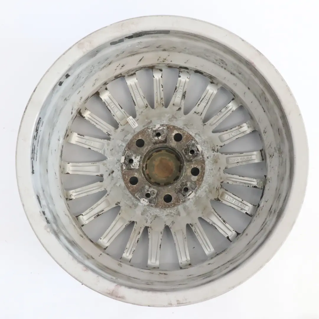 Alloy Rim 17" Spider Spoke 160 ET:34 8J to BMW E90 E91 E92 Wheel with Part number 6765813 BMW E90 E91 E92 Wheel Alloy Rim 17" Spider Spoke 160 ET:34 8J - SKU 6765813-10 - Part number 6765813