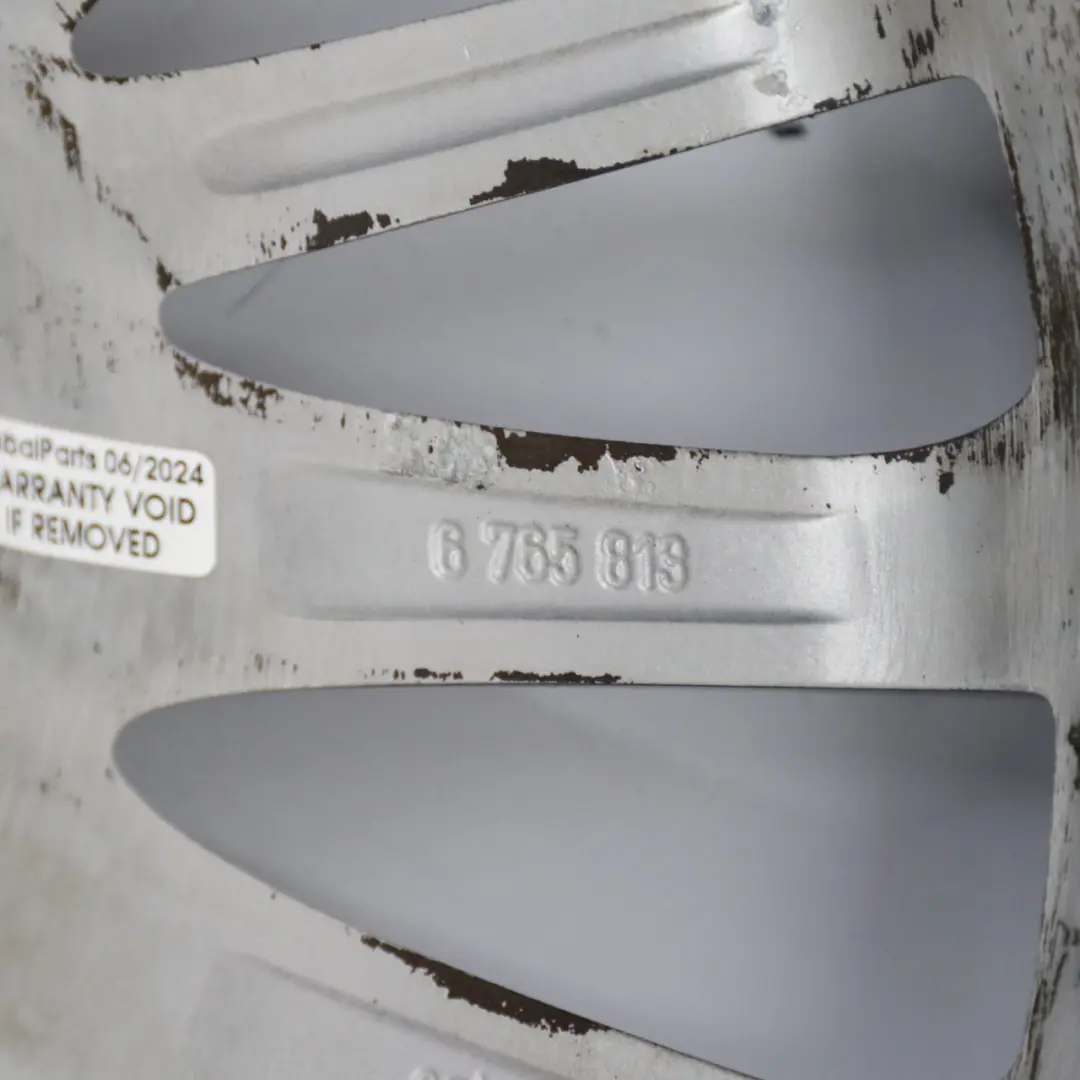 Alloy Rim 17" Spider Spoke 160 ET:34 8J to BMW E90 E91 E92 Wheel with Part number 6765813 BMW E90 E91 E92 Wheel Alloy Rim 17" Spider Spoke 160 ET:34 8J - SKU 6765813-9 - Part number 6765813