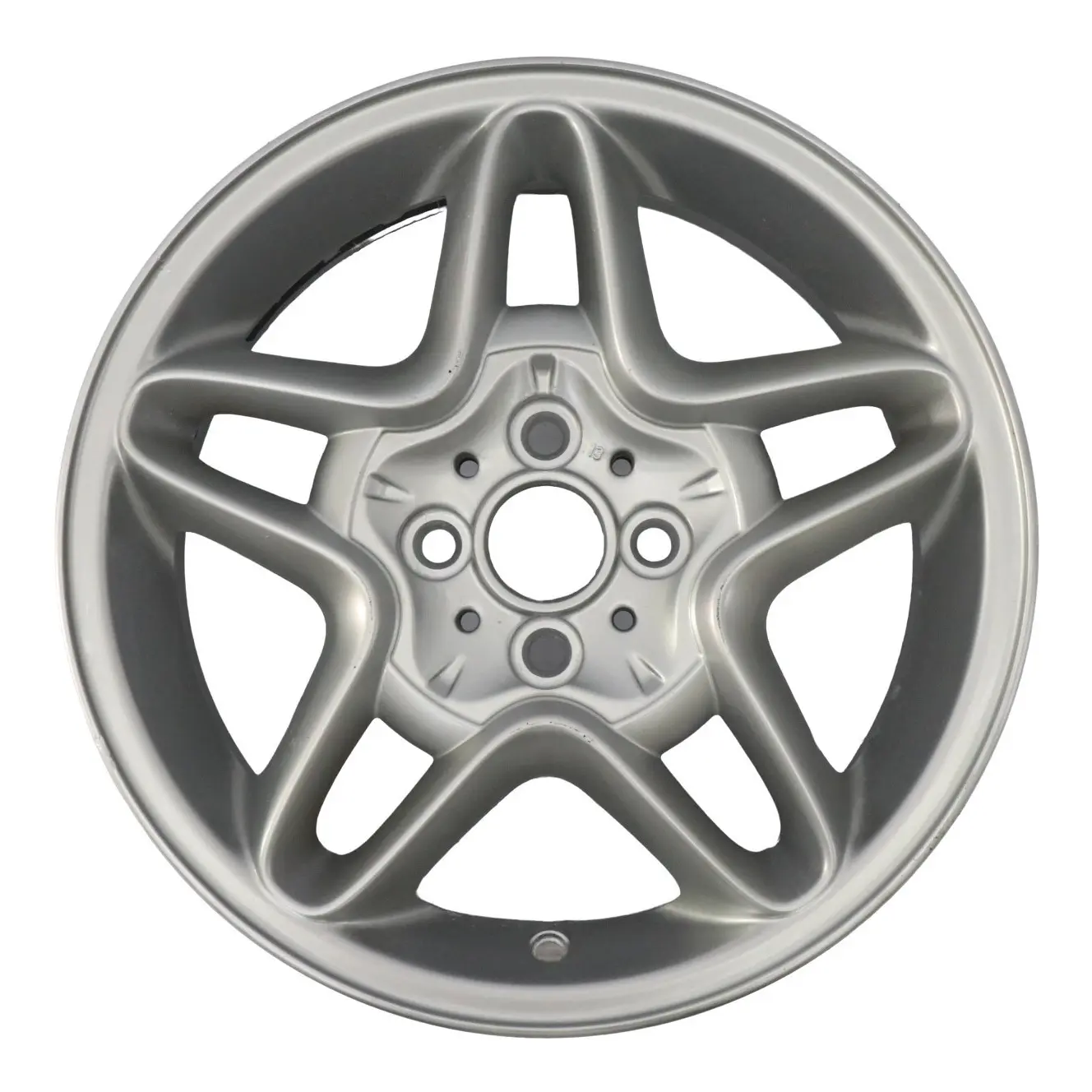 Mini Cooper R50 R56 Argento Cerchio AlluMini o 16" S-WINDER 102 6,5J ET: