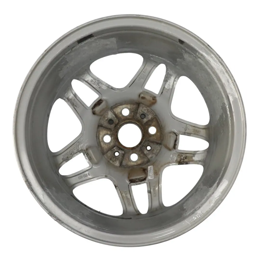 Alloy Rim 16" 6,5J ET:48 S-Winder 102 to Mini Cooper One R50 R55 R56 Silver Wheel with Part number 6768584 Mini Cooper One R50 R55 R56 Silver Wheel Alloy Rim 16" 6,5J ET:48 S-Winder 102 - SKU 6768584-2 - Part number 6768584