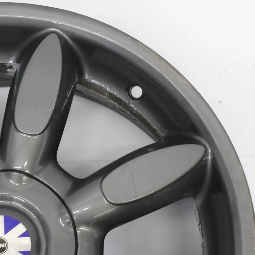 Alloy Rim 17" 7J ET:48 Night Spoke Limp-Home to Mini Cooper R50 R56 Wheel with Part number 6773800 Mini Cooper R50 R56 Wheel Alloy Rim 17" 7J ET:48 Night Spoke Limp-Home - SKU 6773800-10 - Part number 6773800