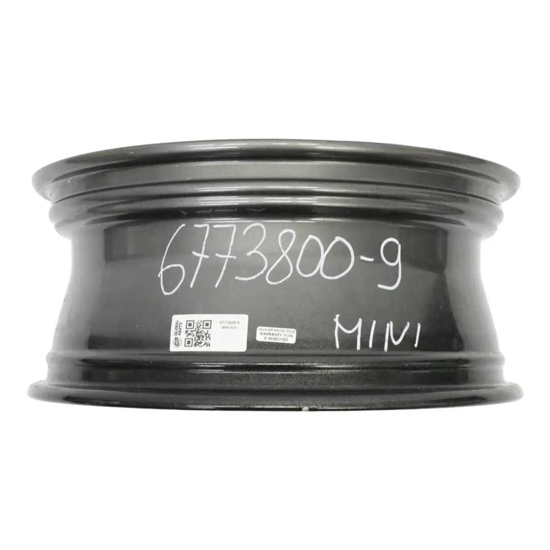 Mini R50 R56 Felga Aluminiowa 17" 7J ET:48 Night Limp-Home Szara - SKU 6773800-9 - Numer Części 6773800