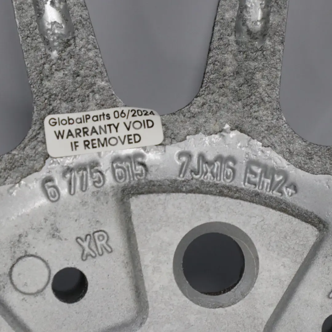 Alloy Wheel Rim 16" 7J ET:34 Radial Spoke 32 to BMW E90 E91 with Part number 6775615 BMW E90 E91 Alloy Wheel Rim 16" 7J ET:34 Radial Spoke 32 - SKU 6775615-3 - Part number 6775615