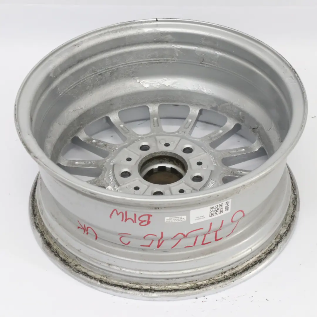 Alloy Wheel Rim 16" 7J ET:34 Radial Spoke 32 to BMW E90 E91 with Part number 6775615 BMW E90 E91 Alloy Wheel Rim 16" 7J ET:34 Radial Spoke 32 - SKU 6775615-3 - Part number 6775615