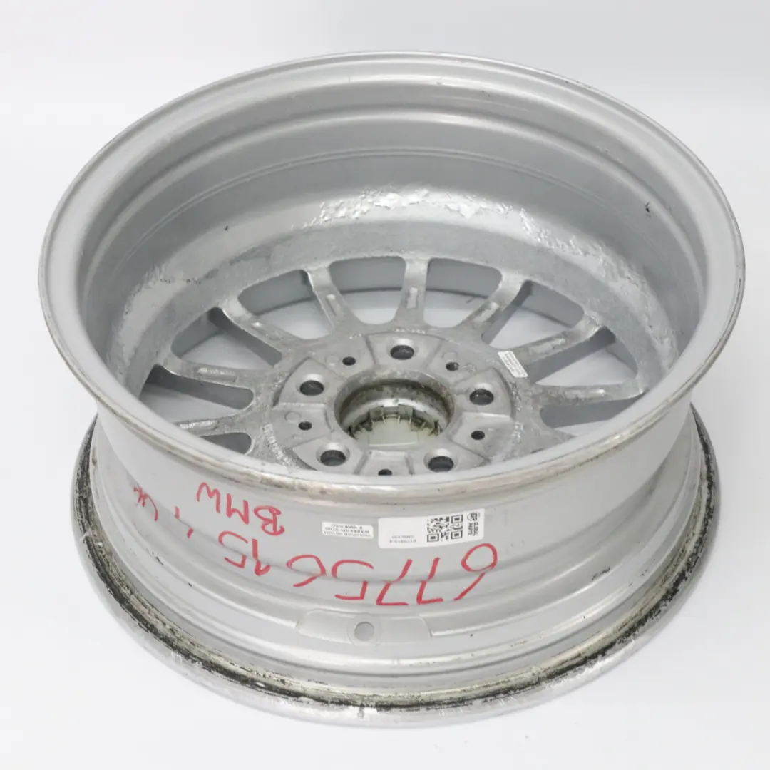 Alloy Wheel Rim 16" 7J ET:34 Radial Spoke 32 to BMW E90 E91 with Part number 6775615 BMW E90 E91 Alloy Wheel Rim 16" 7J ET:34 Radial Spoke 32 - SKU 6775615-4 - Part number 6775615