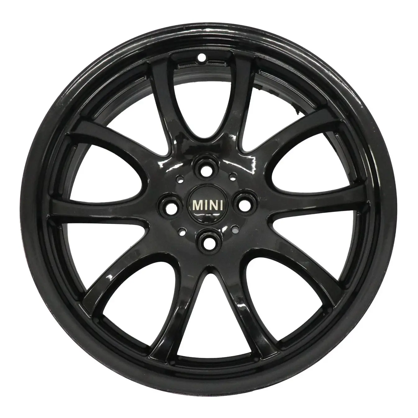 Mini R50 R56 JCW Cerchio in lega nero 18" 7J ET:52 Doppie razze R105 6777973