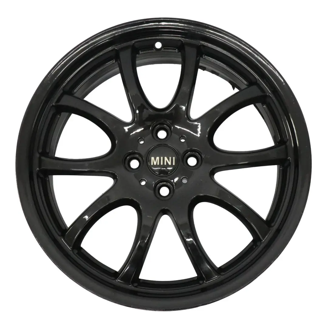 Jante Alliage Noir 18" 7J ET:52 Double Spoke R105 pour Mini R50 R56 JCW à propos du numéro de pièce 6777973 Mini R50 R56 JCW Jante Alliage Noir 18" 7J ET:52 Double Spoke R105 - SKU 6777973-5 - Numéro de pièce 6777973