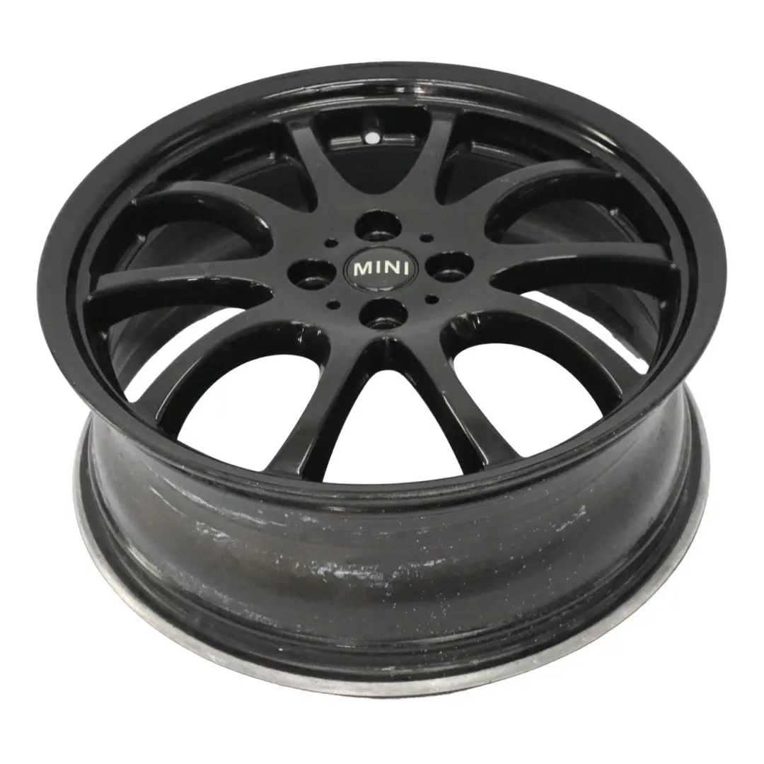 Jante Alliage Noir 18" 7J ET:52 Double Spoke R105 pour Mini R50 R56 JCW à propos du numéro de pièce 6777973 Mini R50 R56 JCW Jante Alliage Noir 18" 7J ET:52 Double Spoke R105 - SKU 6777973-5 - Numéro de pièce 6777973