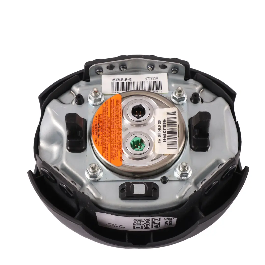Poduszka Powietrzna Airbag Kierowcy 6762450 do Mini R50 R52 R53 o numerze 6779258 Mini R50 R52 R53 Poduszka Powietrzna Airbag Kierowcy 6762450 - SKU 6779258-1 - Numer Części 6779258