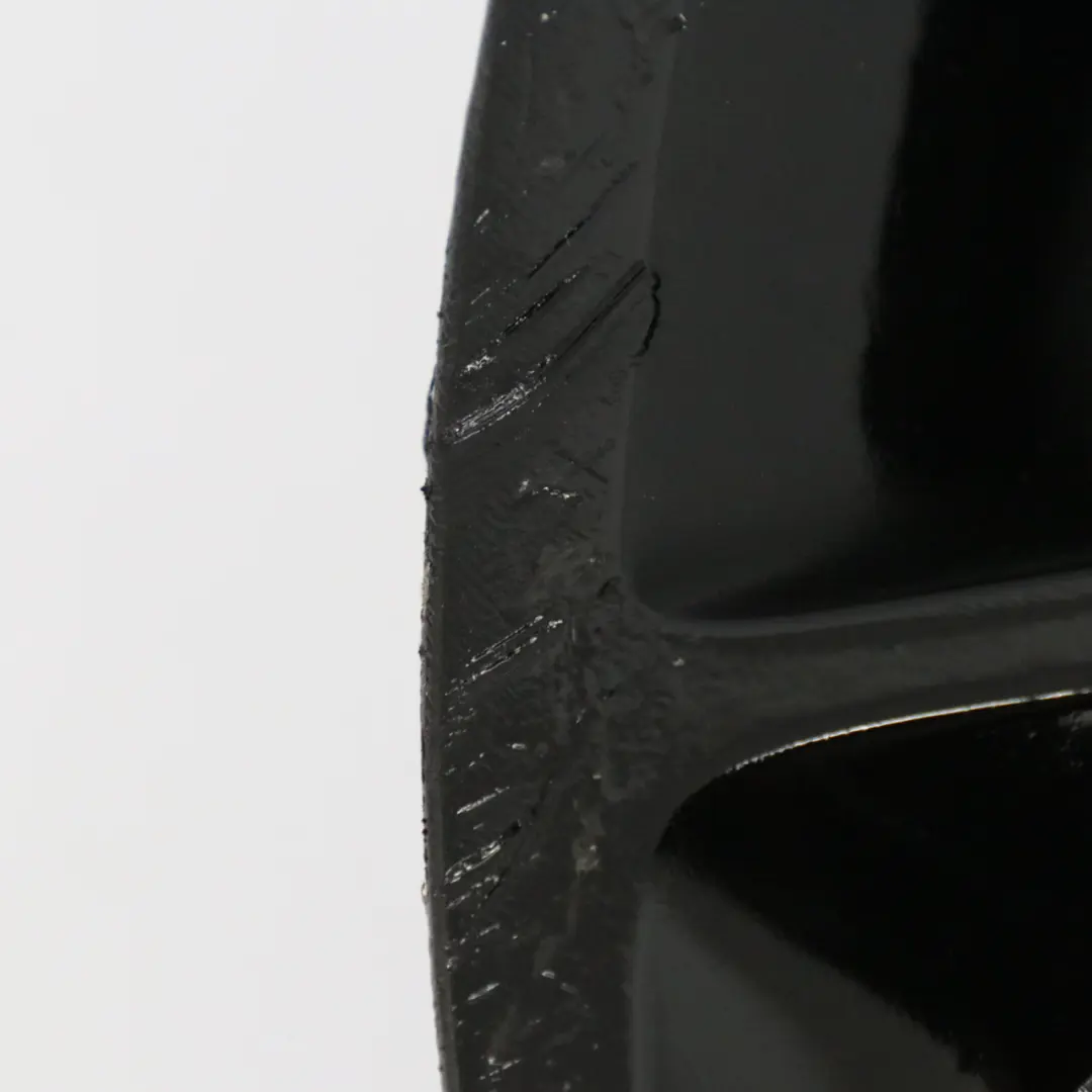 Mini Cooper One R55 R56 R57 Wheel Alloy Rim 17" 7J ET:48 Black Star Bullet 111 - SKU 6784124-1 - Part number 6784124