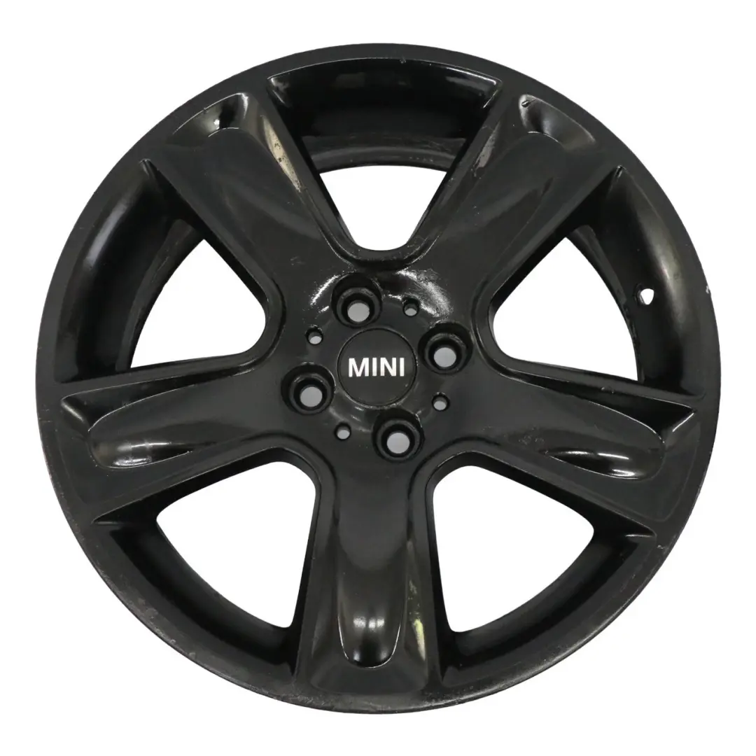 Cerchio in lega 17" 7J ET:48 Proiettile stella nera 111 per Mini R55 R56 R57 con numero di parte 6784124 Mini R55 R56 R57 Cerchio in lega 17" 7J ET:48 Proiettile stella nera 111 - SKU 6784124-3 - Numero di parte 6784124