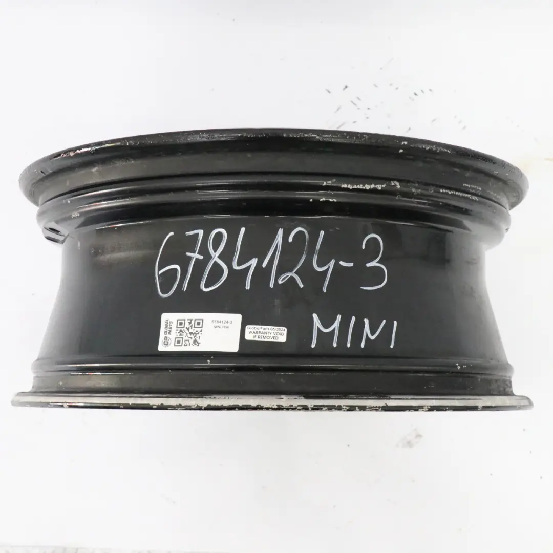Mini R55 R56 R57 Cerchio in lega 17" 7J ET:48 Proiettile stella nera 111 - SKU 6784124-3 - Numero di parte 6784124