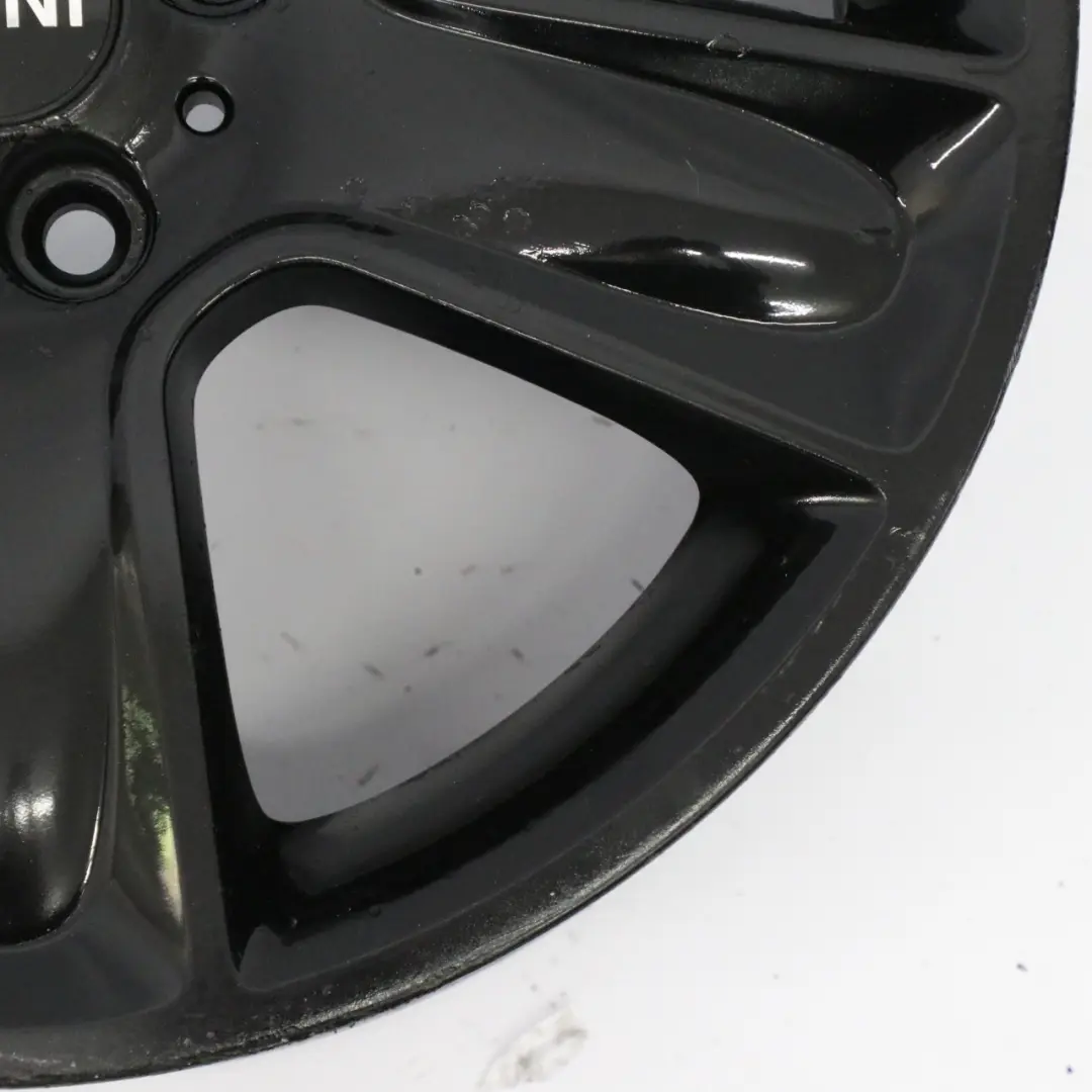 Mini R55 R56 R57 Cerchio in lega 17" 7J ET:48 Proiettile stella nera 111 - SKU 6784124-3 - Numero di parte 6784124