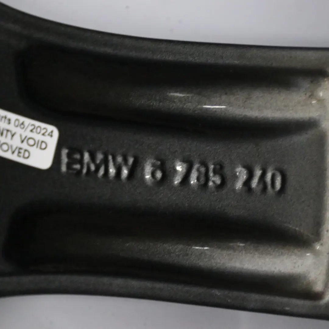  Llanta de aleación gris BMW Z4 E89 17" Star Spoke 290 ET:29 8J - SKU 6785240-3 - Número de pieza 6785240