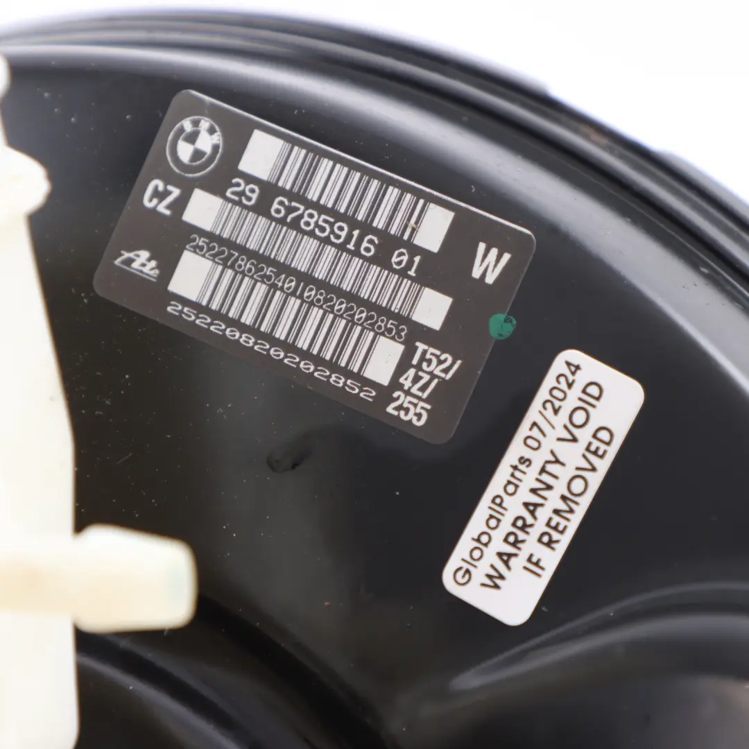 Brake Servo Unit Master Cylinder 6785916 to BMW Z4 E89 Roadster Cabrio with Part number 6786750 BMW Z4 E89 Roadster Cabrio Brake Servo Unit Master Cylinder 6785916 - SKU 6786750 - Part number 6786750