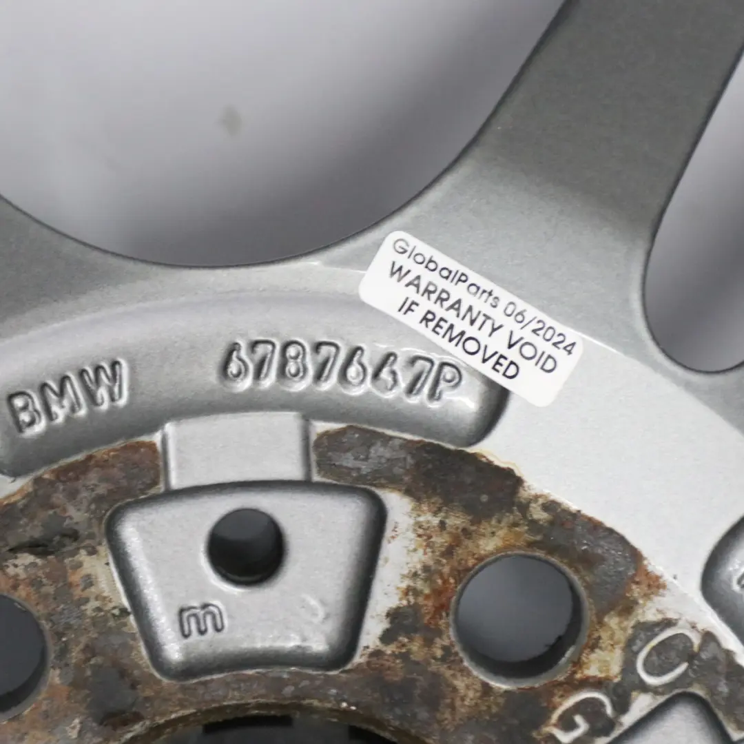 Cerchio anteriore lega 19" M Doppie razze 313 8J ET:37 per BMW E90 E91 E92 con numero di parte 6787647 BMW E90 E91 E92 Cerchio anteriore lega 19" M Doppie razze 313 8J ET:37 - SKU 6787647-3 - Numero di parte 6787647