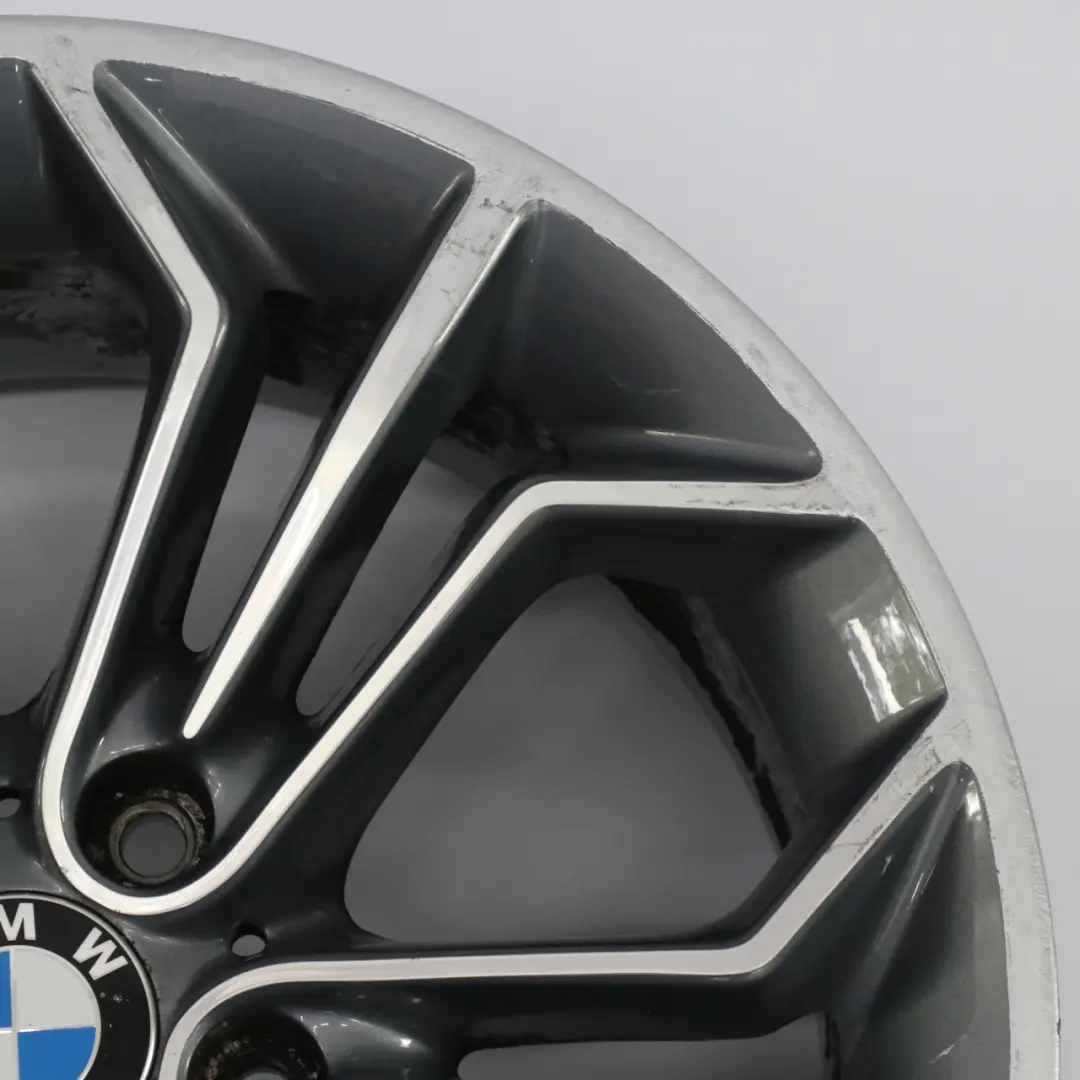  Felge BMW X1 E84 Leichtmetallfelge Ferricgrey 18" Honeycomb 323 8J ET:30 - SKU 6789147-2 - Teilenummer 6789147