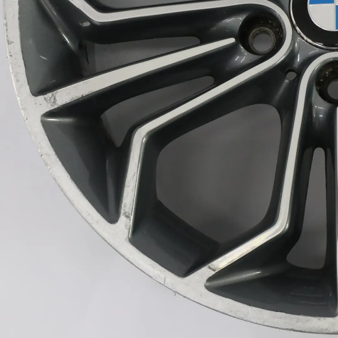  Felge BMW X1 E84 Leichtmetallfelge Ferricgrey 18" Honeycomb 323 8J ET:30 - SKU 6789147-2 - Teilenummer 6789147