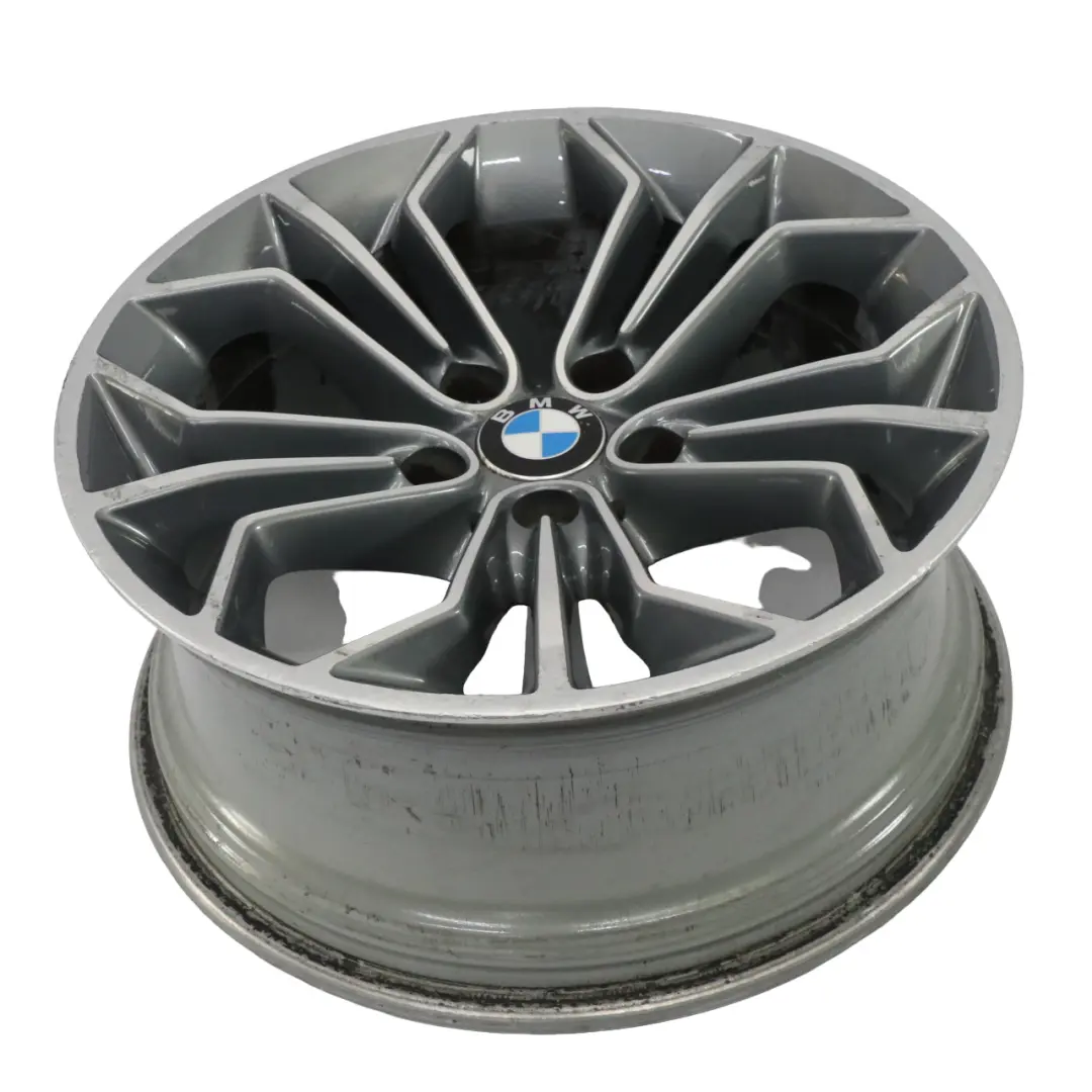 Cerchio ruota BMW X1 E84 Alloy Ferricgrey 18" Honeycomb Styling 323 8J per con numero di parte 6789147 Cerchio ruota BMW X1 E84 Alloy Ferricgrey 18" Honeycomb Styling 323 8J - SKU 6789147-2 - Numero di parte 6789147