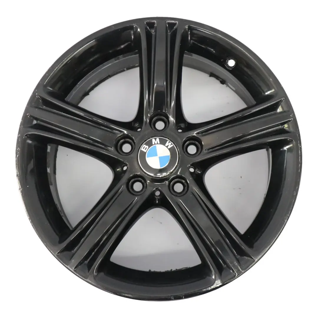 BMW F30 F31 F32 F36 Cerchio lega nero 17" raggi stellari 393 7,5J ET:37 - SKU 6796242-5 - Numero di parte 6796242