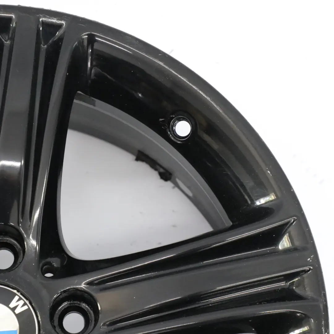 BMW F30 F31 F32 F36 Czarna Felga Aluminiowa 17" Star 393 7,5J ET:37 - SKU 6796242-5 - Numer Części 6796242